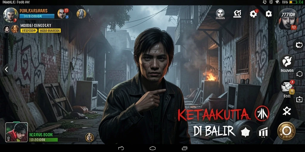 Gameplay menegangkan di dalam dunia kengerian.