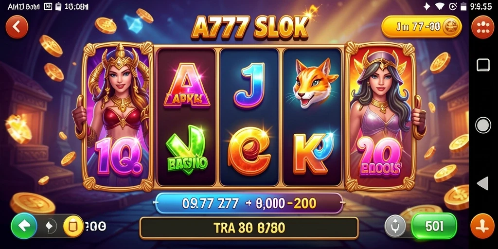 Tampilan gameplay A7777 yang imersif dan penuh aksi di layar.
