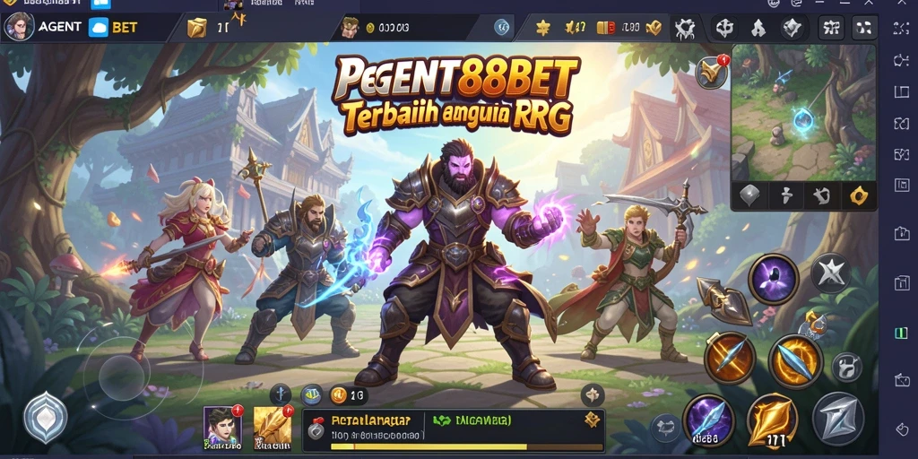 Tampilan gameplay AGENT88BET yang menarik dan mendebarkan.