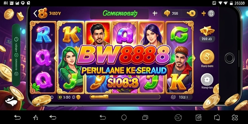 Tampilan utama gameplay BW888 yang menegangkan dan mengasyikkan.