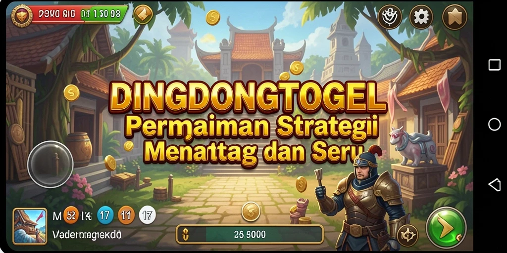 Tampilan gameplay DINGDONGTOGEL yang penuh strategi dan tantangan.