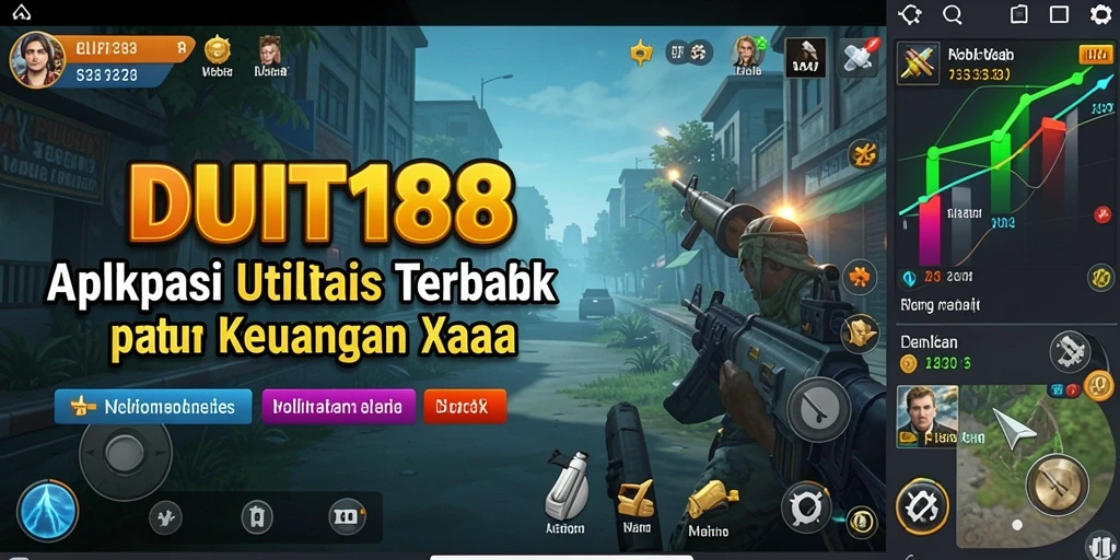Tampilan antarmuka DUIT188 yang modern dan intuitif.