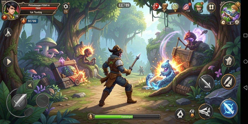 Tampilan gameplay EE789 yang memukau dalam petualangan seru.