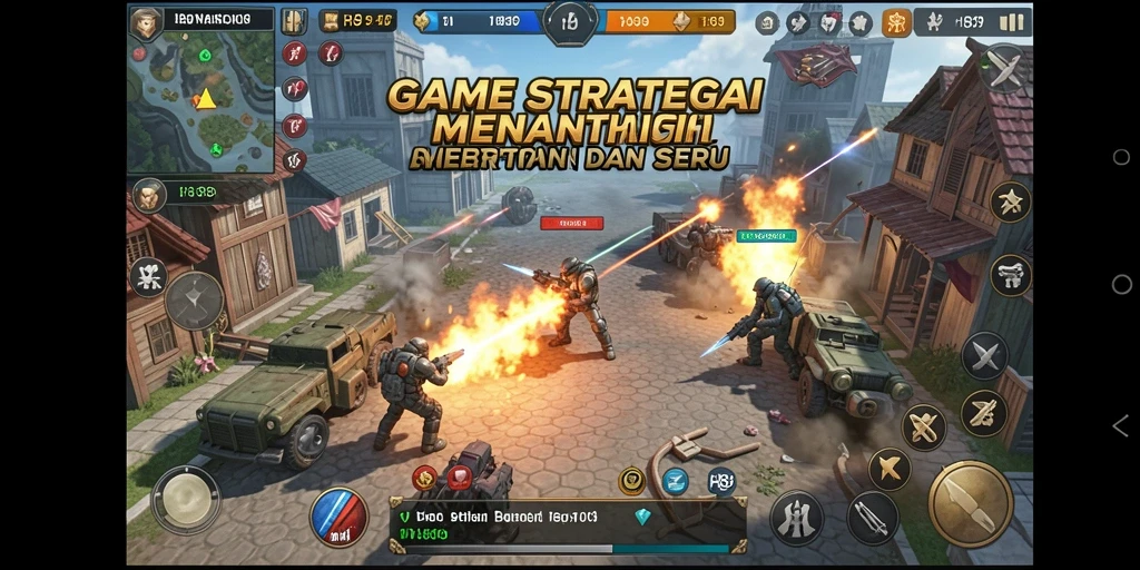 Tampilan gameplay H89 yang interaktif dan menarik dalam pertempuran strategi.