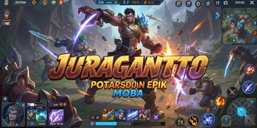 Gameplay JURAGANTOTO dengan aksi seru dan strategis.