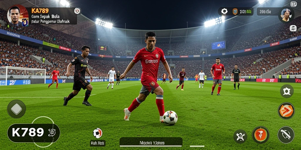 Tampilan gameplay menarik dan mendebarkan dalam KA789.