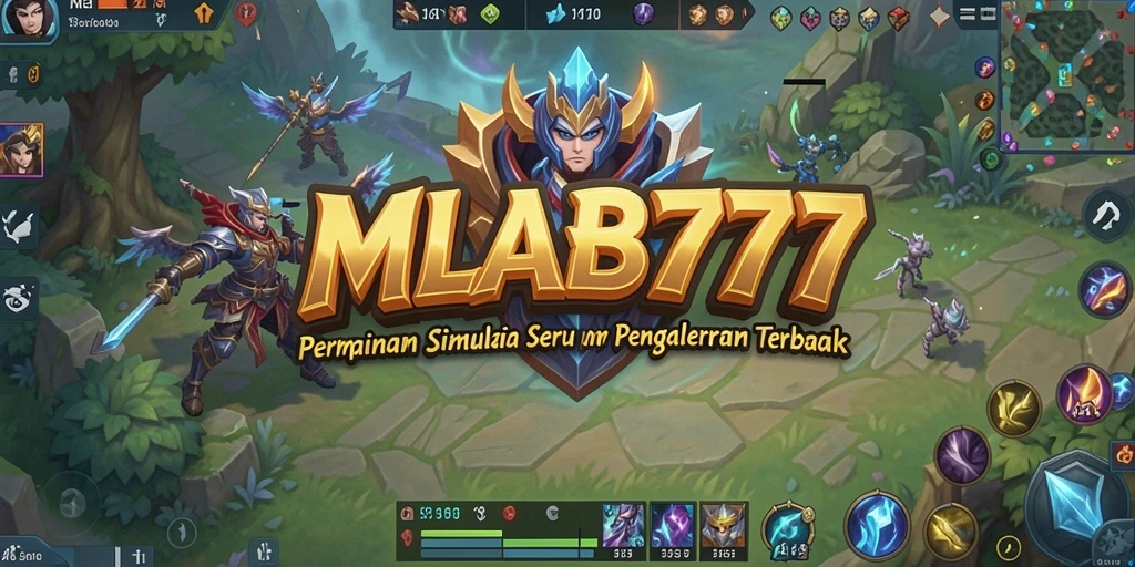 Tangkapan layar menunjukkan gameplay interaktif dan mendalam dari MLBB777.