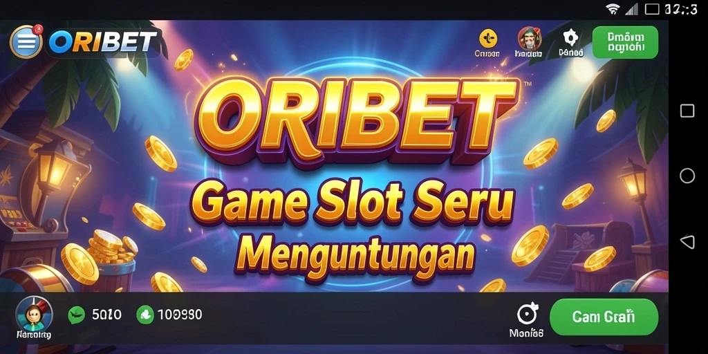 Gameplay seru ORIBET dengan tema Slot menarik.