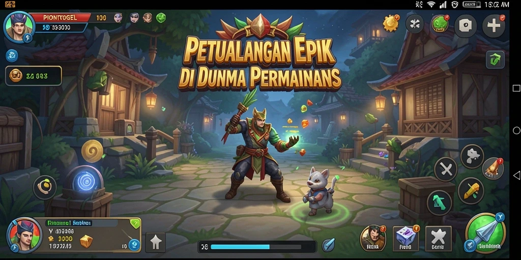 Tampilan gameplay seru dan mendebarkan dari PIONTOGEL.