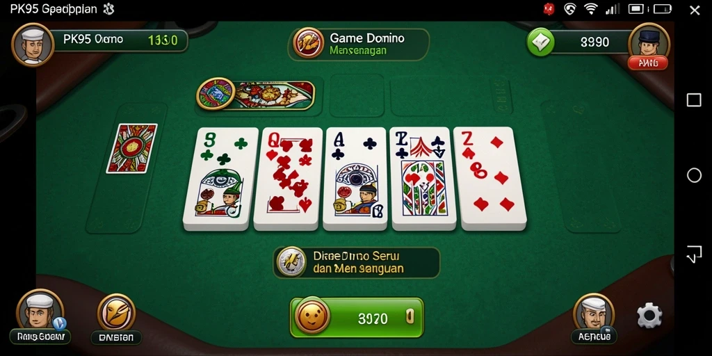 Tampilan gameplay seru di PK95 dengan grafik menarik.