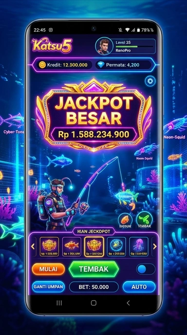Tampilan antarmuka katsu5 yang intuitif dan user-friendly.